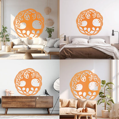 Romantic Celtic Symbol Tree Of Life Wall Stickers Can Modify And Add Information