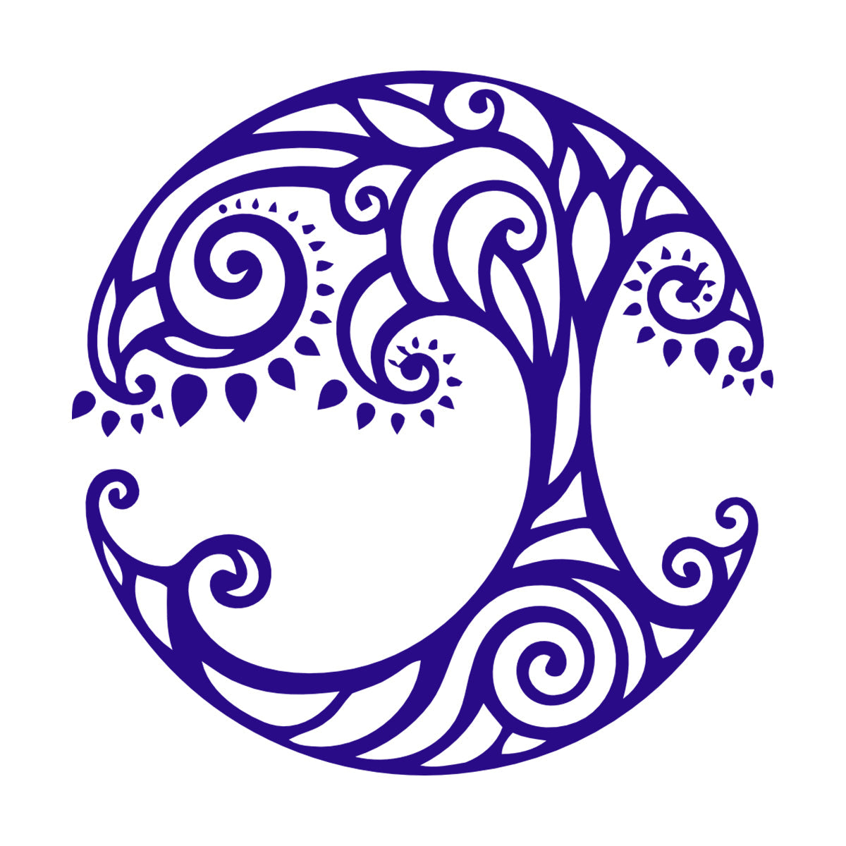 Lettering Decals Tree Of Life Ornament Natural Celtic Symbol Window Decals