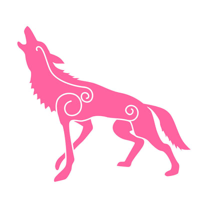 Wall Decals Wolf Irish Celtic Patterns Celts Ireland Self Adhesive