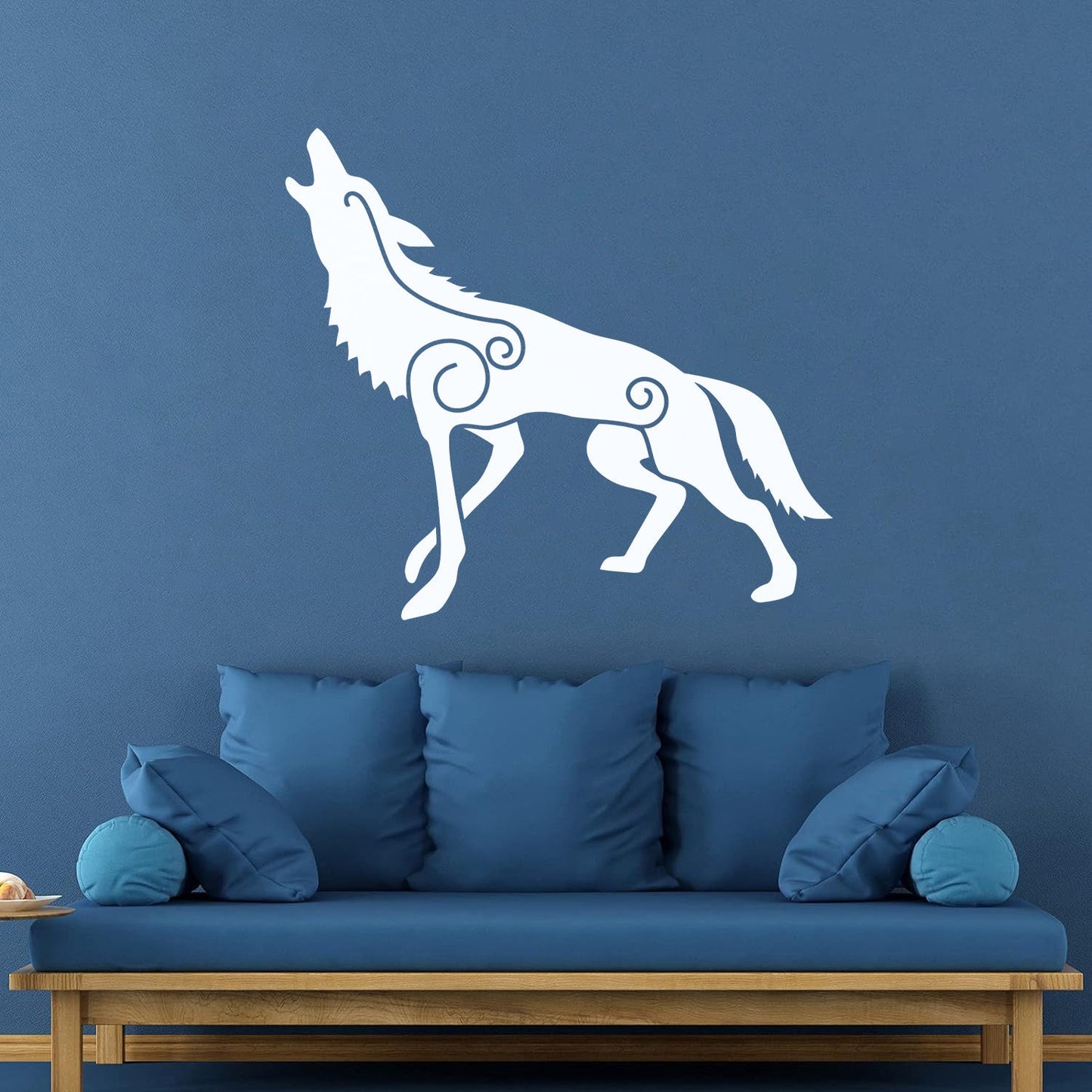 Wall Decals Wolf Irish Celtic Patterns Celts Ireland Self Adhesive