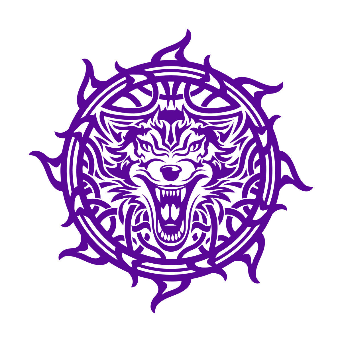 Engraving Decals Celtic Patterns Irish Wolf Ireland Multi Color Selection