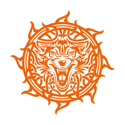 Engraving Decals Celtic Patterns Irish Wolf Ireland Multi Color Selection