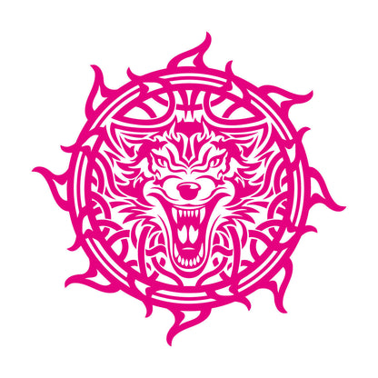 Engraving Decals Celtic Patterns Irish Wolf Ireland Multi Color Selection