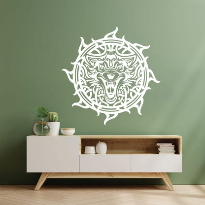 Engraving Decals Celtic Patterns Irish Wolf Ireland Multi Color Selection