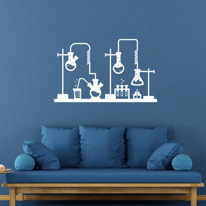 Lettering Stickers Chemical Lab Laboratory Science Class Chemistry Car Body Decoration