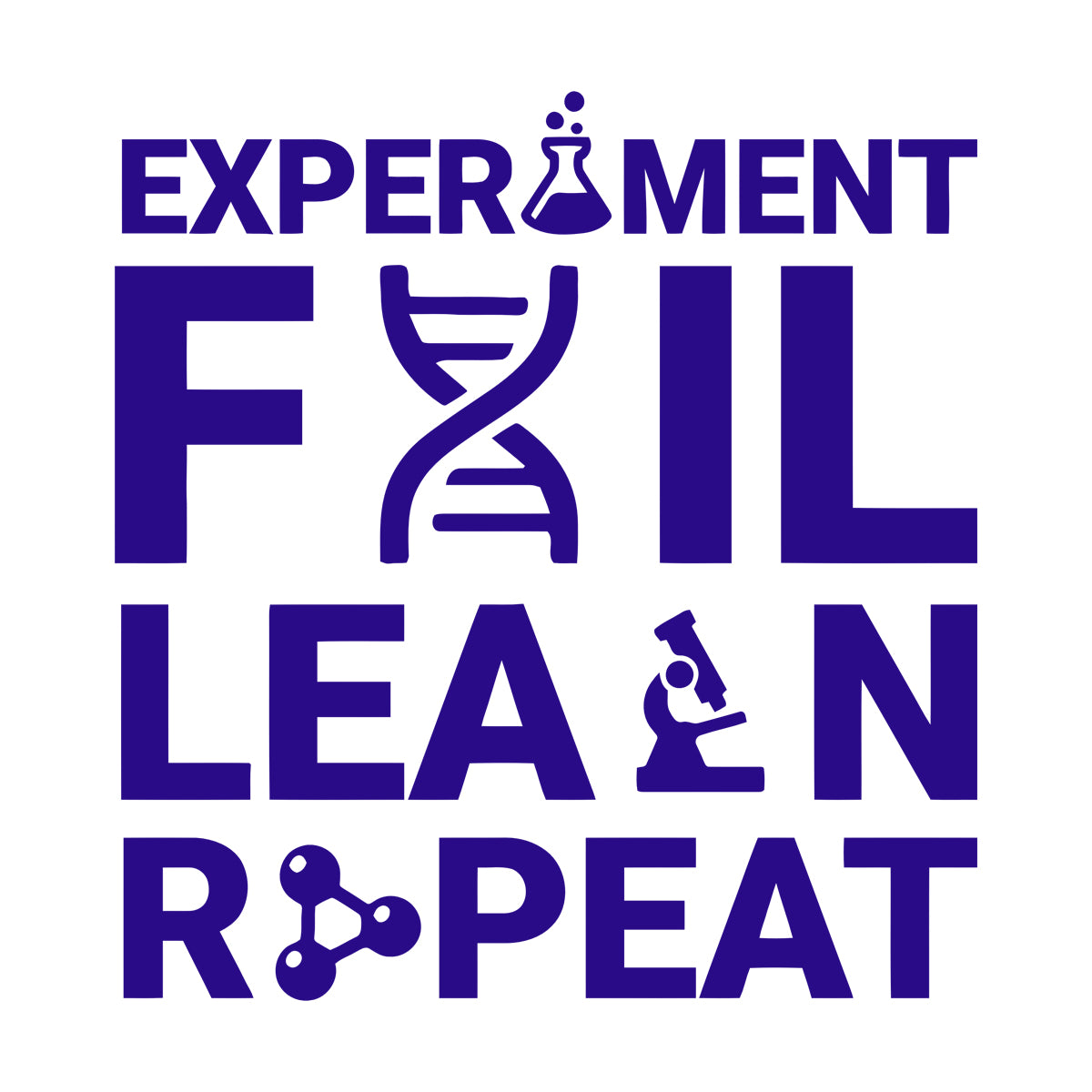 Wall Decals Chemistry Everything Experiment Learn Lettering Store Decoration