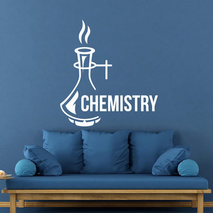 Wall Stickers Paster Paper Chemistry Lab Ation School Classroom Science Do Not Damage The Wall Surface