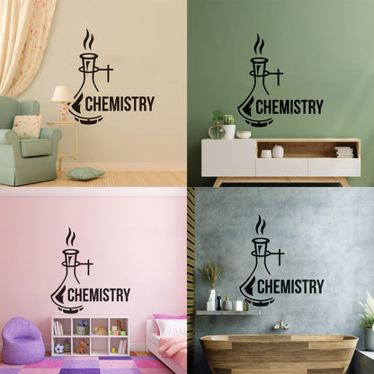 Wall Stickers Paster Paper Chemistry Lab Ation School Classroom Science Do Not Damage The Wall Surface