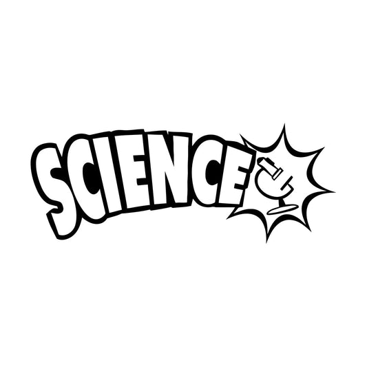 Fine Carving Decals Chemistry Science Chemical Lab School Class Room Art Mural Painting