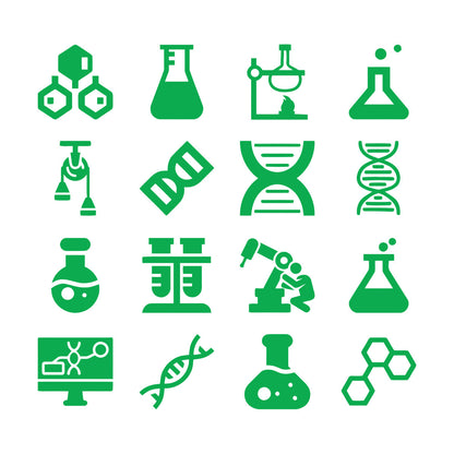 Lettering Stickers Genealogy Biology Chemistry Science School Laboratory Class Can Modify And Add Information