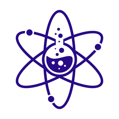 Wall Decals Lab Atom Chemistry Science Laboratory School Car Body Decoration