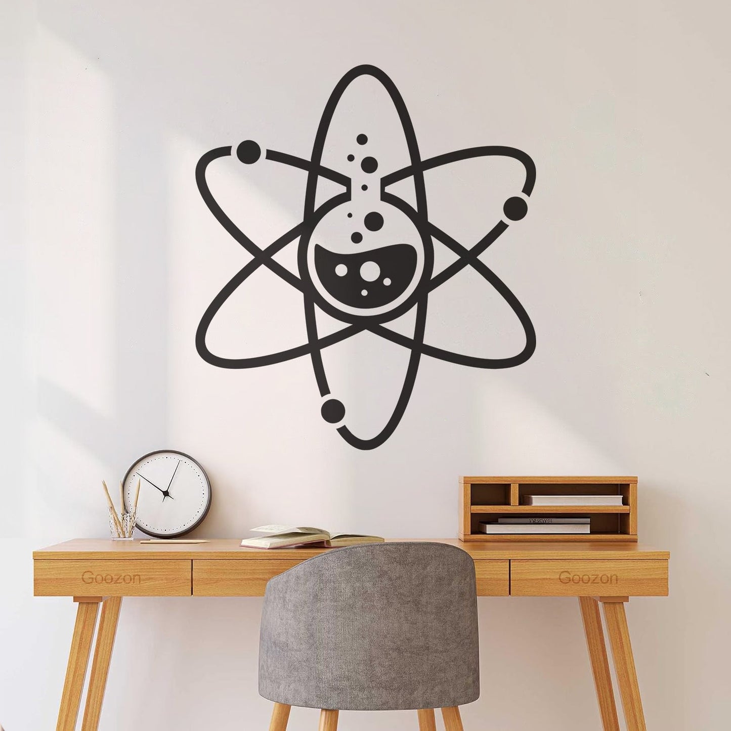 Wall Decals Lab Atom Chemistry Science Laboratory School Car Body Decoration