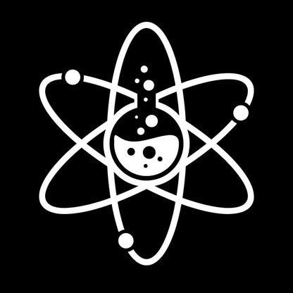 Wall Decals Lab Atom Chemistry Science Laboratory School Car Body Decoration