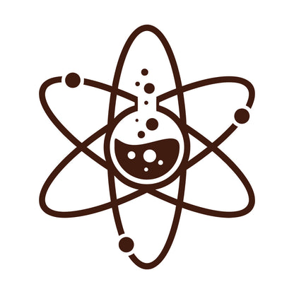 Wall Decals Lab Atom Chemistry Science Laboratory School Car Body Decoration