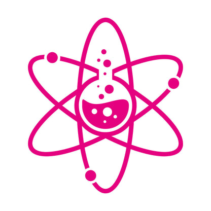 Wall Decals Lab Atom Chemistry Science Laboratory School Car Body Decoration