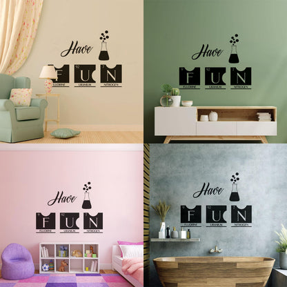 Engraving Decals Laboratory Chemical Chemistry Classroom Glass Stickers