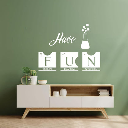 Engraving Decals Laboratory Chemical Chemistry Classroom Glass Stickers