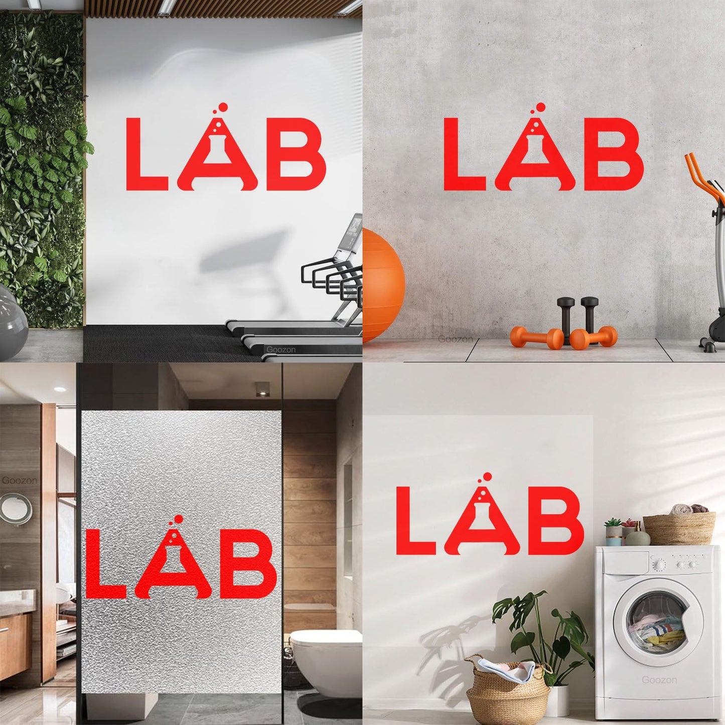Wall Stickers Paster Paper Lab School Chemistry Laboratory Science Class Tattoo Culture