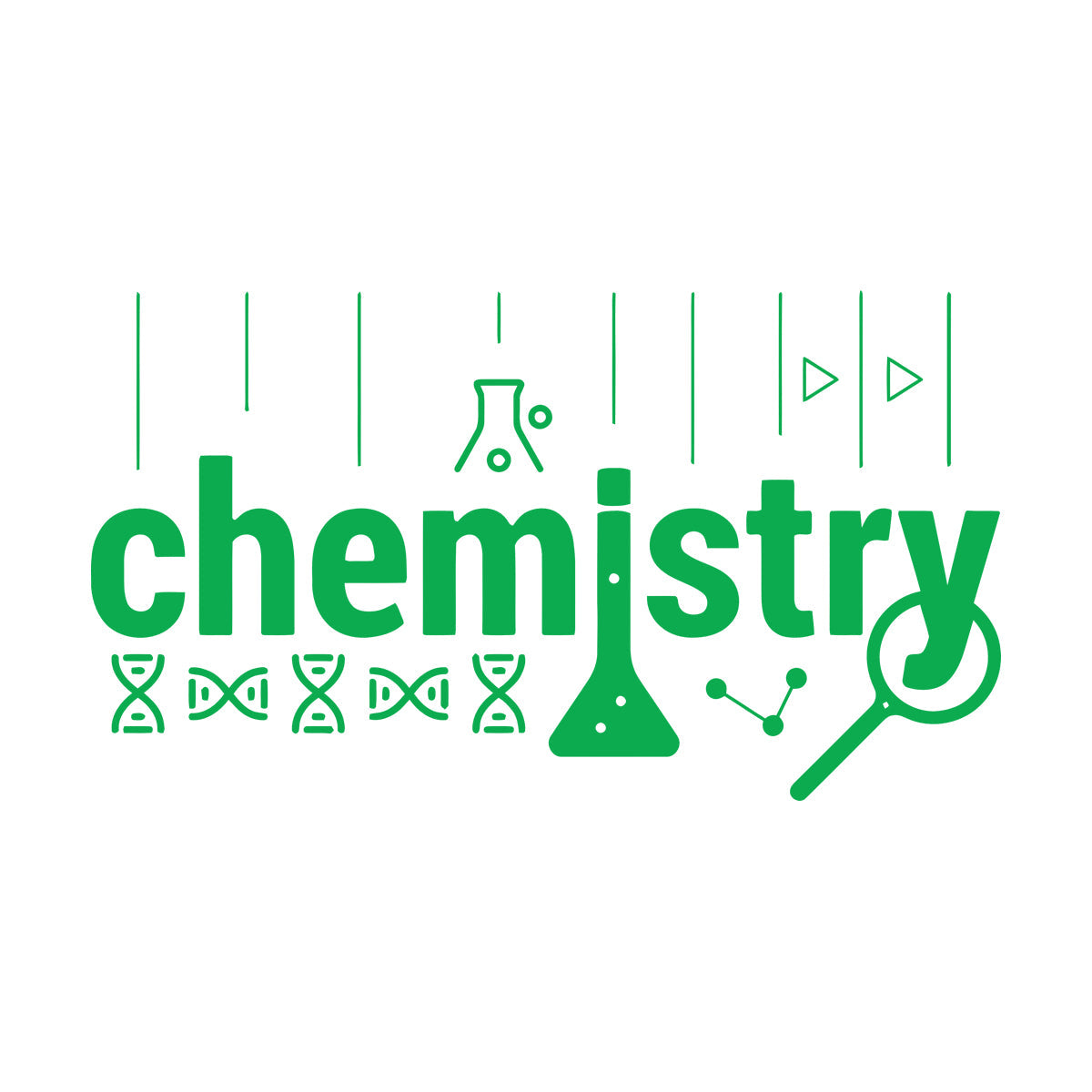 Wall Vinyl Sticker Decor Lab School Science Chemistry Physics Removable Without Leaving Glue