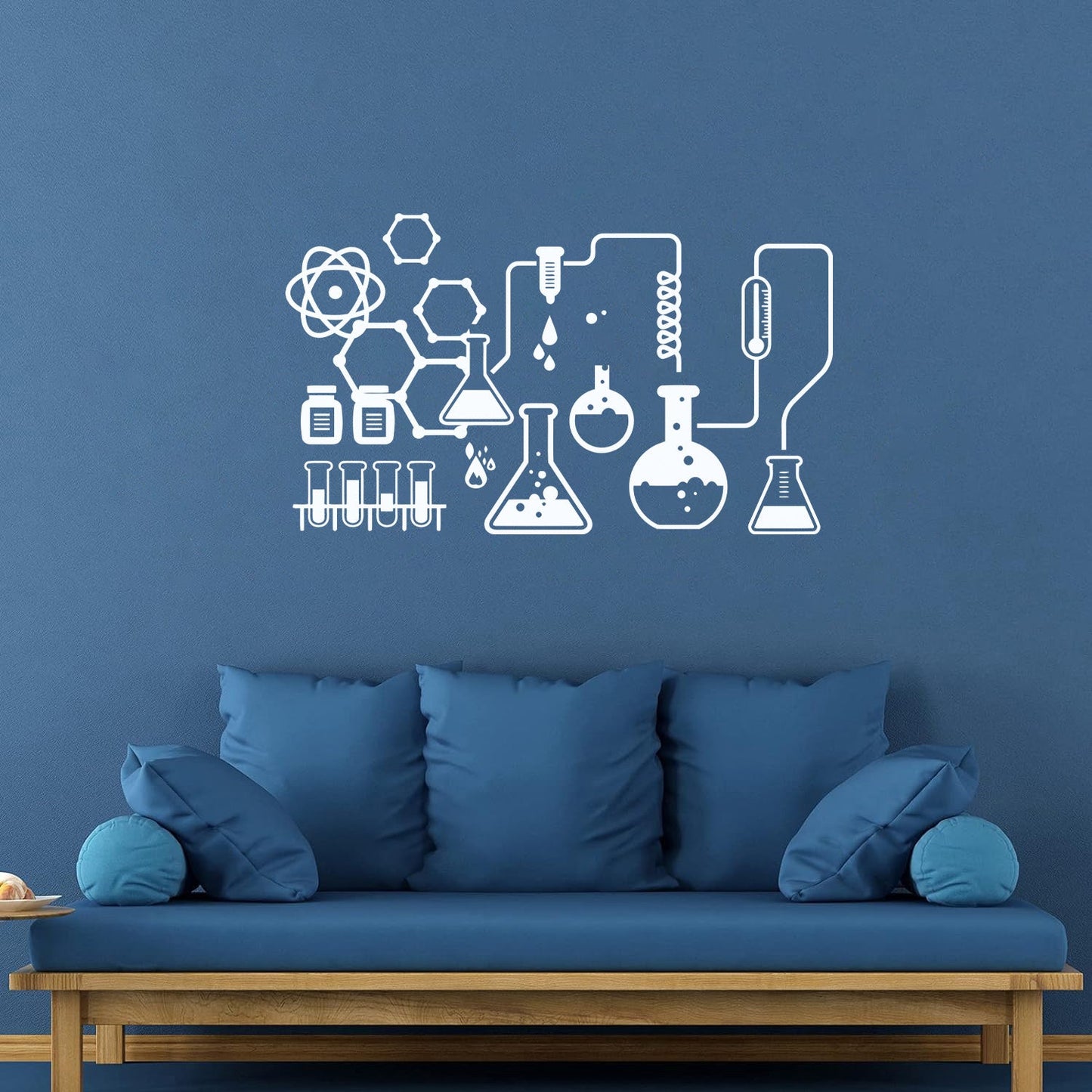 Lettering Stickers Science Chemical Lab Scientist Chemistry School Waterproof