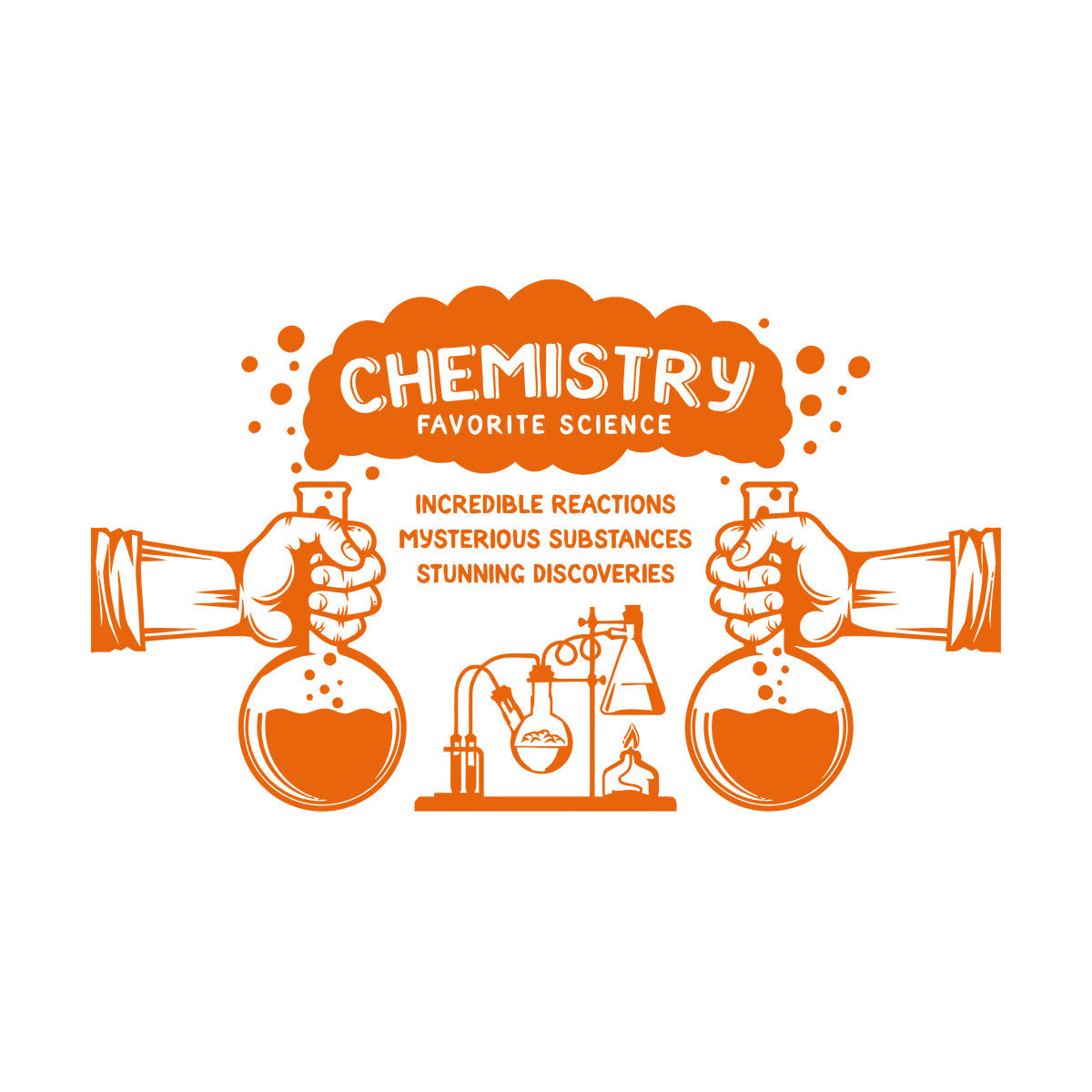 Science Chemistry Lab Words Discoveries Substances Reactions Wall Decals Can Modify And Add Information