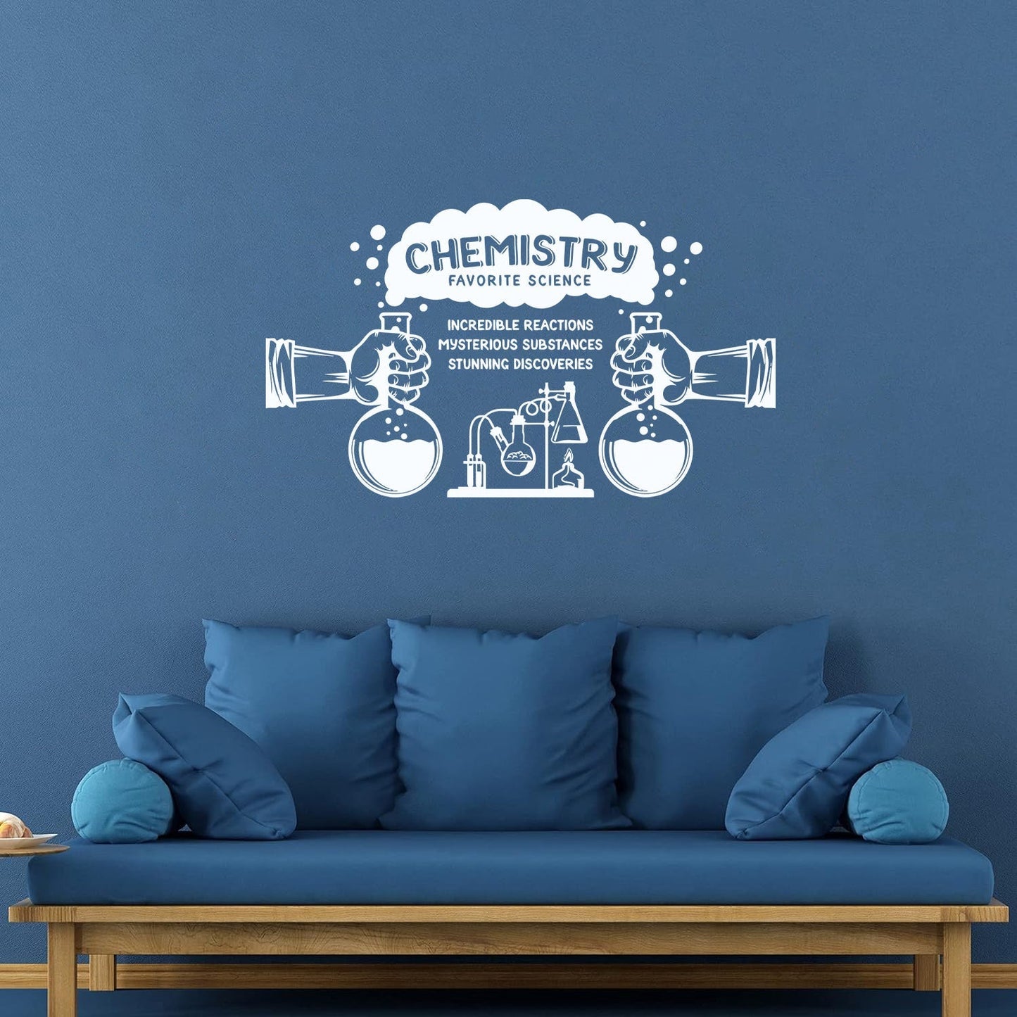 Science Chemistry Lab Words Discoveries Substances Reactions Wall Decals Can Modify And Add Information