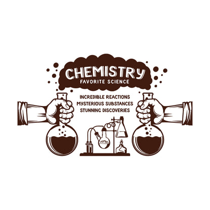 Science Chemistry Lab Words Discoveries Substances Reactions Wall Decals Can Modify And Add Information