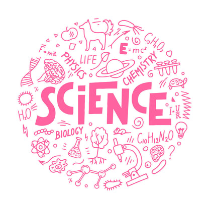 Mural And Wall Vinyl Decal Science Physics Biology Chemistry School Student Car Body Decoration