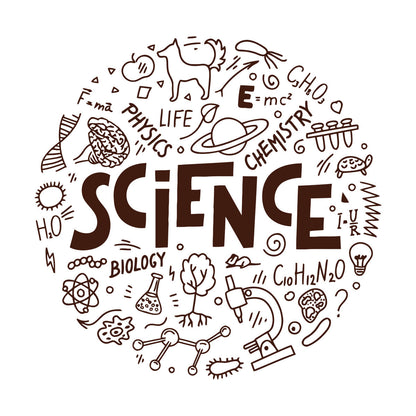 Mural And Wall Vinyl Decal Science Physics Biology Chemistry School Student Car Body Decoration