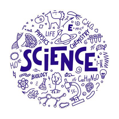 Mural And Wall Vinyl Decal Science Physics Biology Chemistry School Student Car Body Decoration