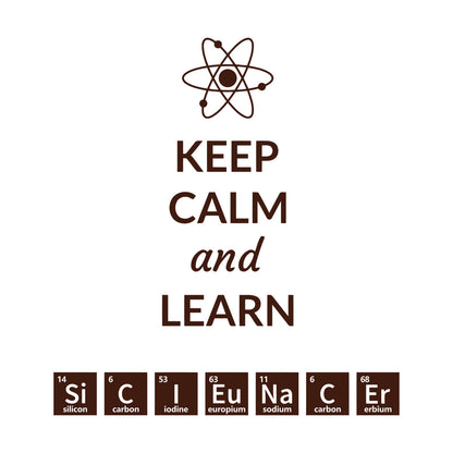 Science Quote Chemical Lab Chemistry Laboratory School Classroom Wall Stickers Paster Paper Window Decals