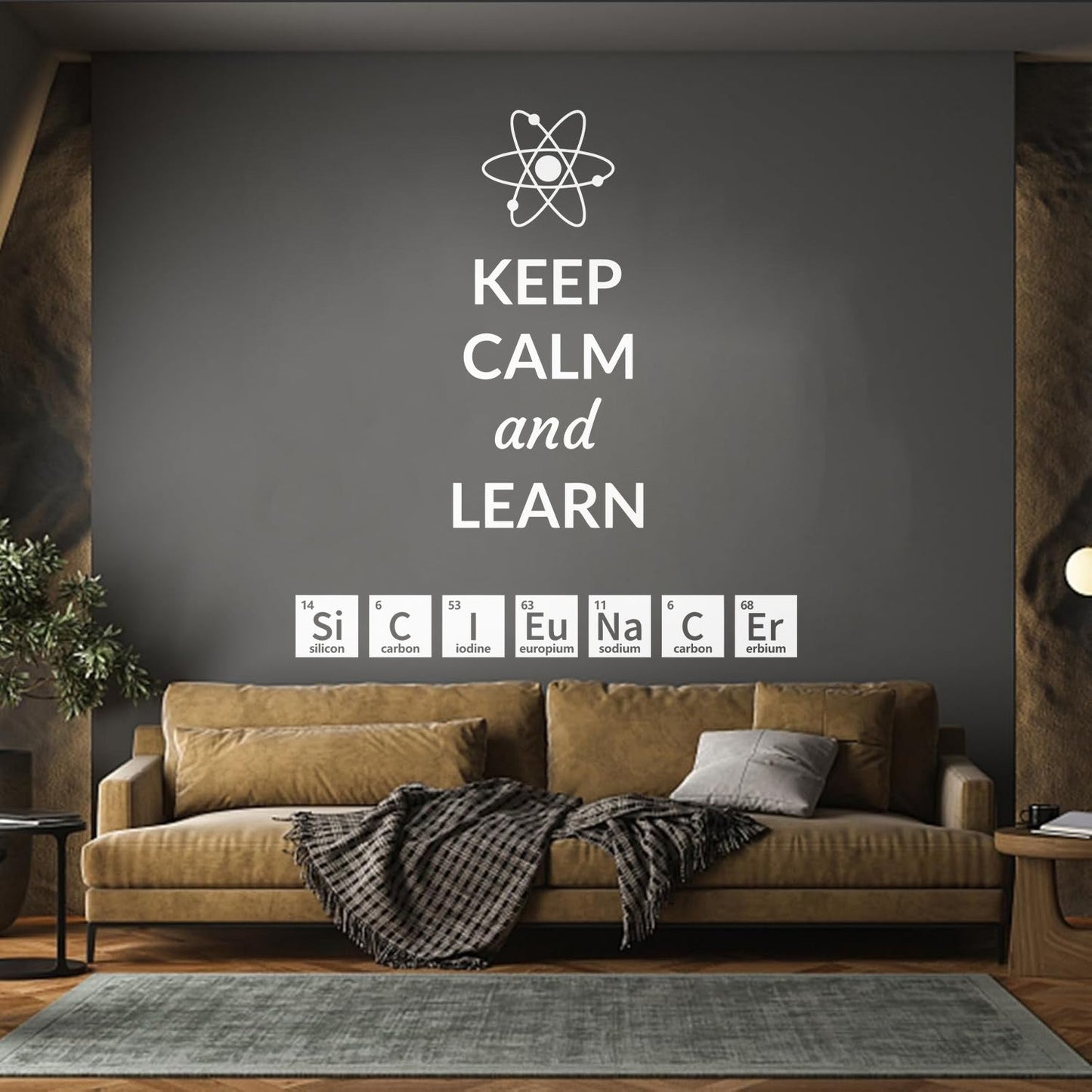 Science Quote Chemical Lab Chemistry Laboratory School Classroom Wall Stickers Paster Paper Window Decals