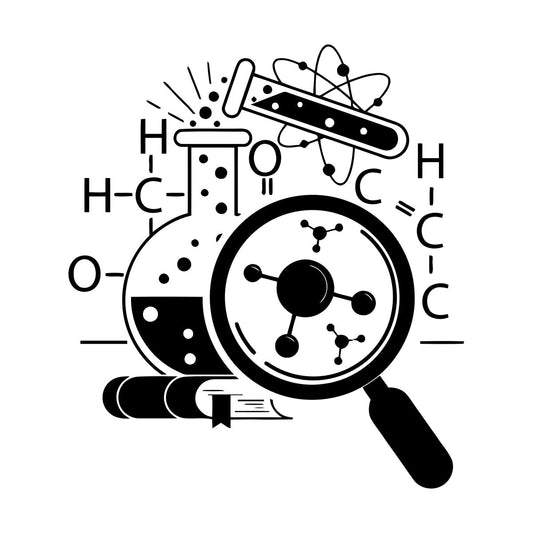 Wall Vinyl Sticker Decor Science School Chemistry Scientist Glass Stickers