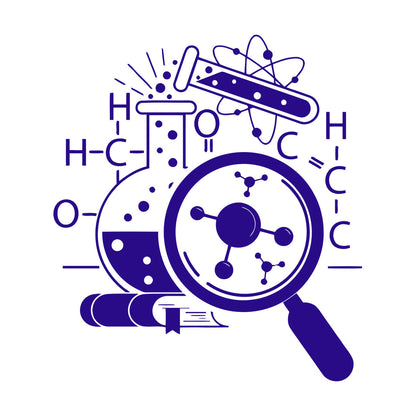 Wall Vinyl Sticker Decor Science School Chemistry Scientist Glass Stickers