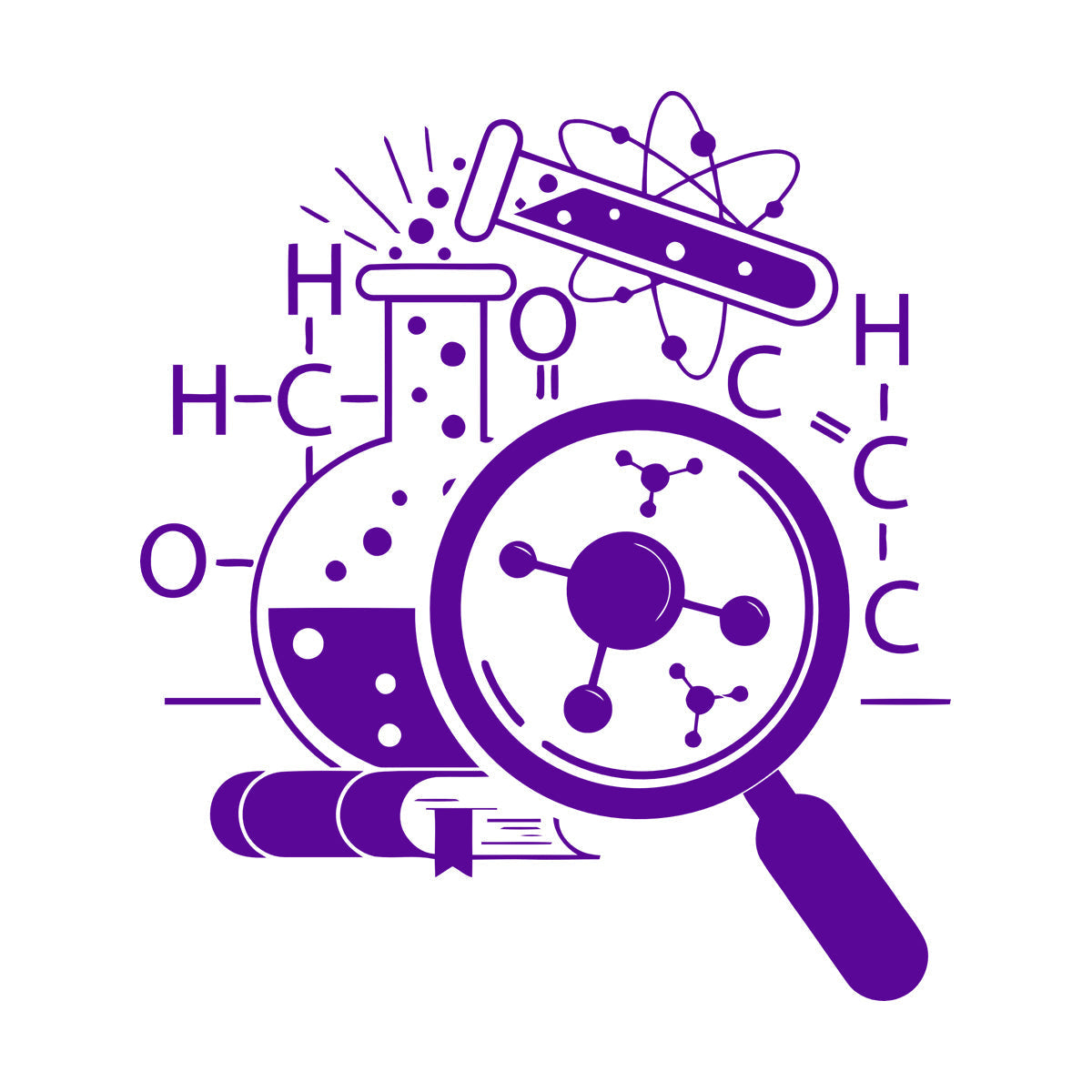 Wall Vinyl Sticker Decor Science School Chemistry Scientist Glass Stickers