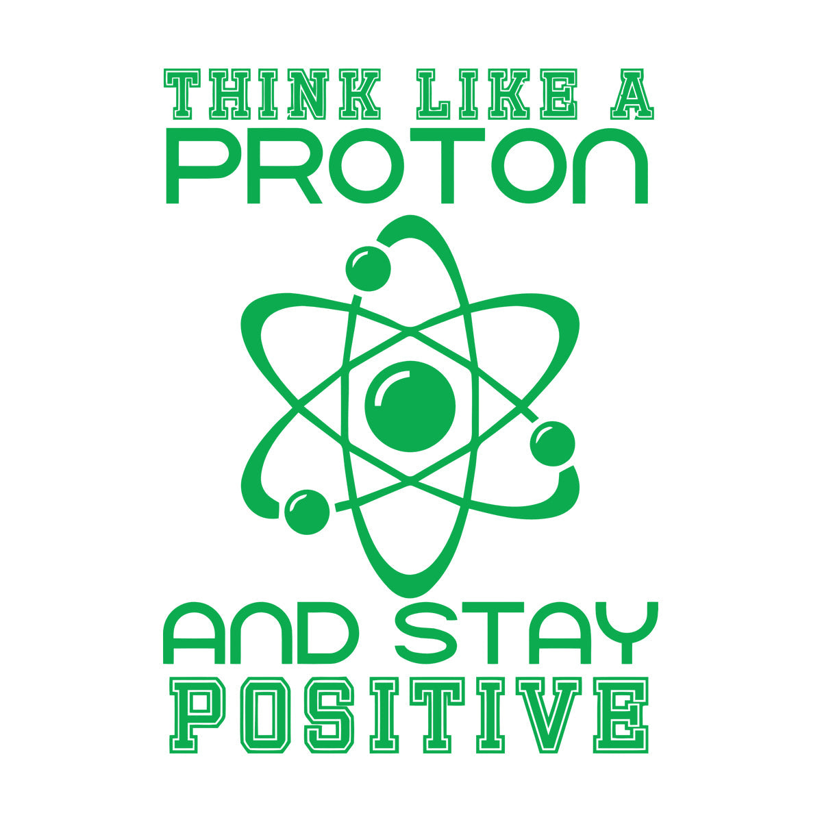 Fine Carving Stickers Science School Proton Chemistry Phrase Laboratory Store Decoration