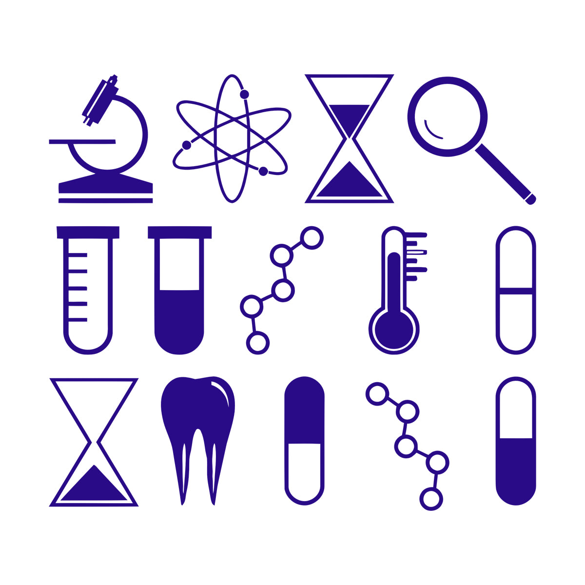 Wall Stickers Science University School Laboratory Chemistry Tattoo Culture