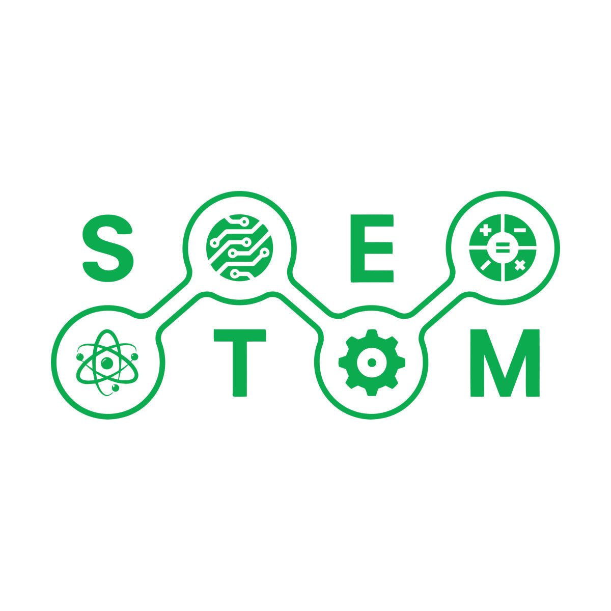 Fine Carving Decals Stem Lettering School Science Class Chemistry Removable Without Leaving Glue