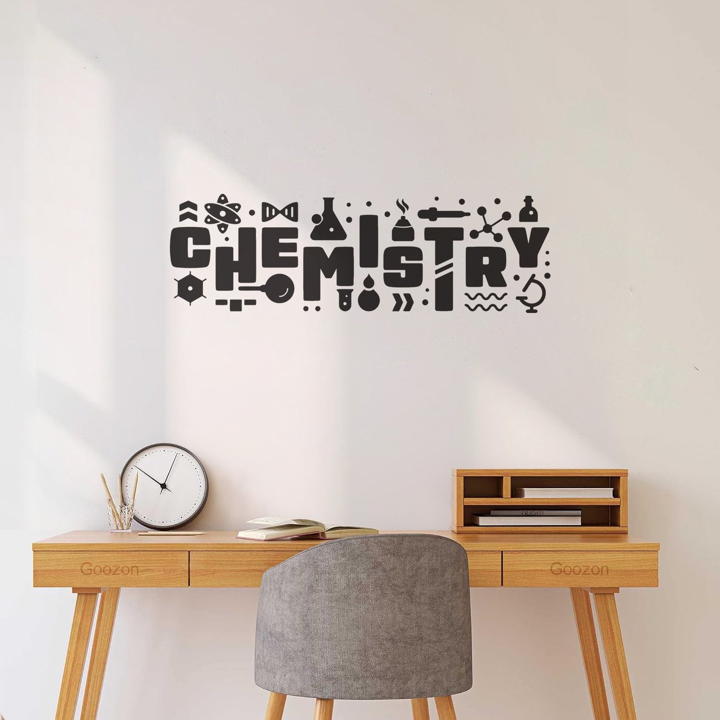 Vinyl Art Sticker Table Teen Chemistry Science School Self Adhesive