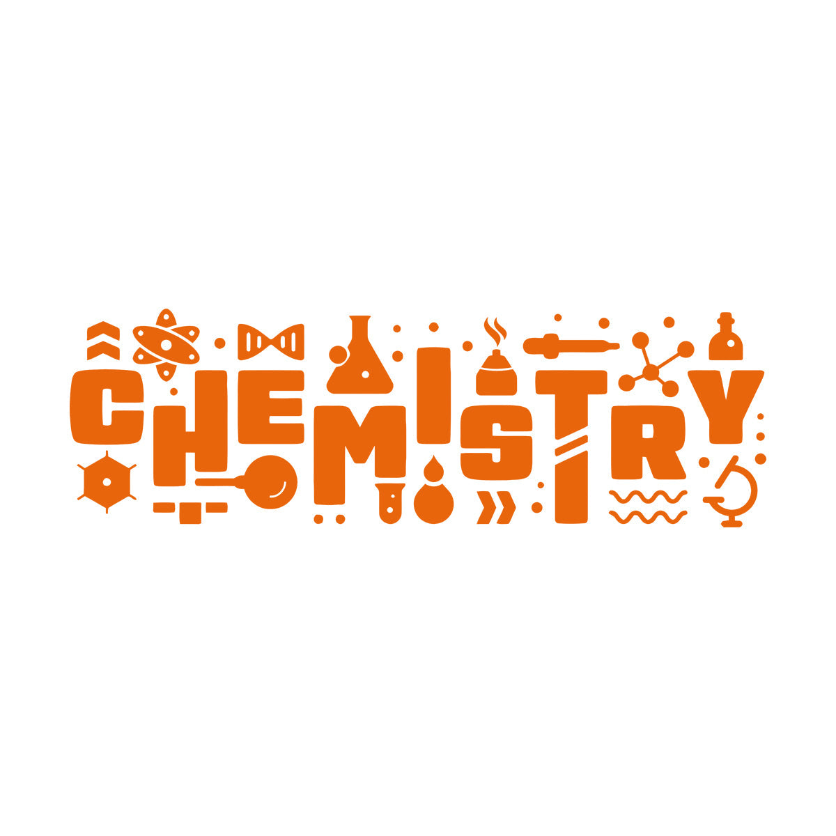 Vinyl Art Sticker Table Teen Chemistry Science School Self Adhesive