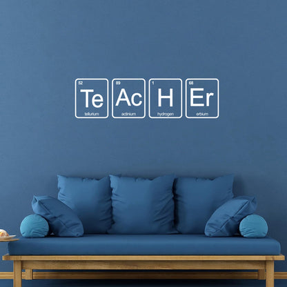 Engraving Stickers Teacher School Chemistry Laboratory Science Class Do Not Damage The Wall Surface