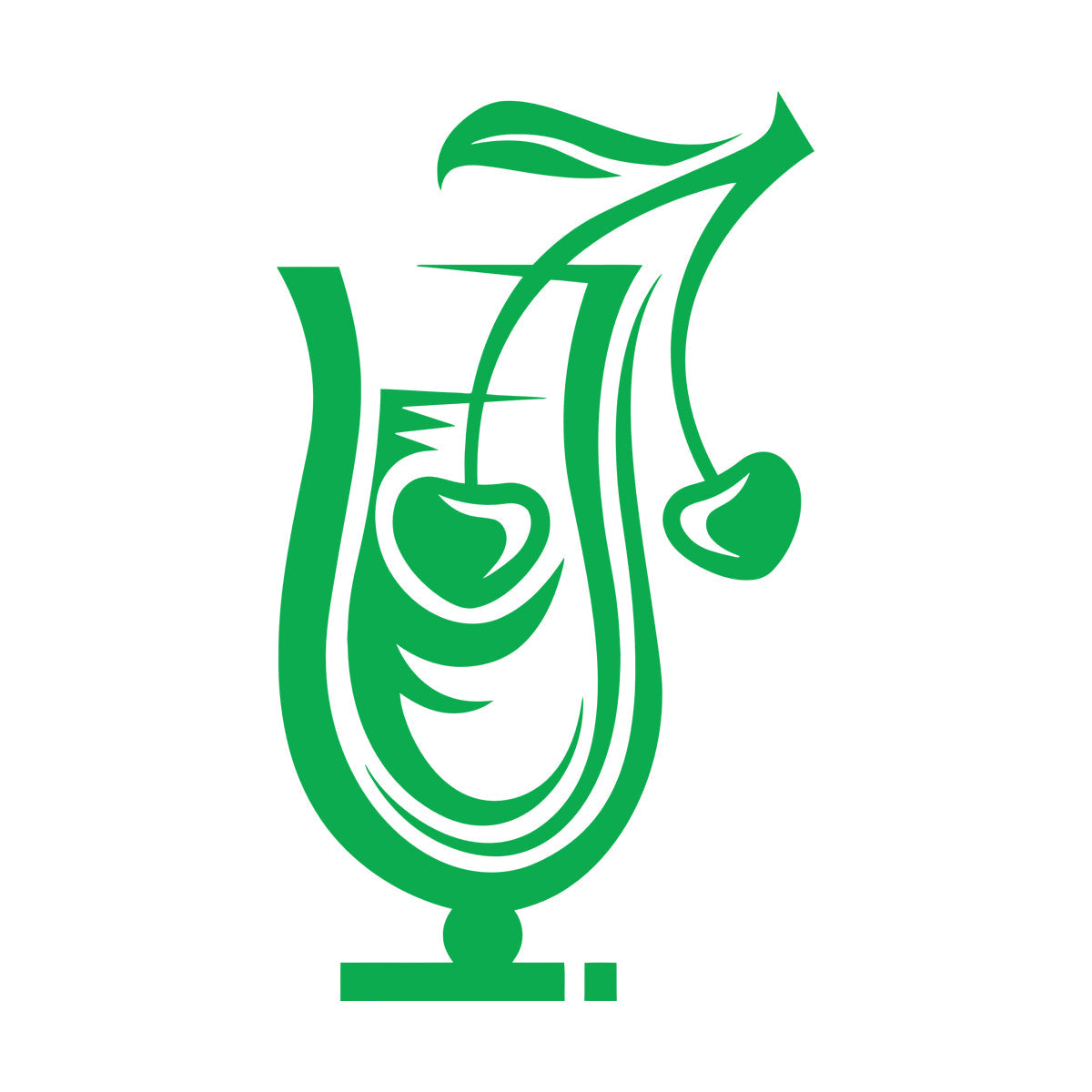 Mural And Wall Vinyl Decal Drinking Collection Cocktail Tumbler Glass Can Modify And Add Information