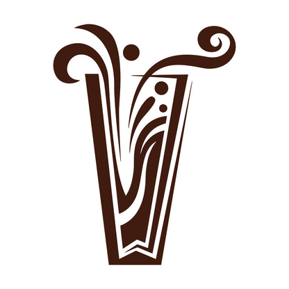 Wall Stickers Paster Paper Drinks Cocktail Glass Collection Cafe Restaurant Art Decoration