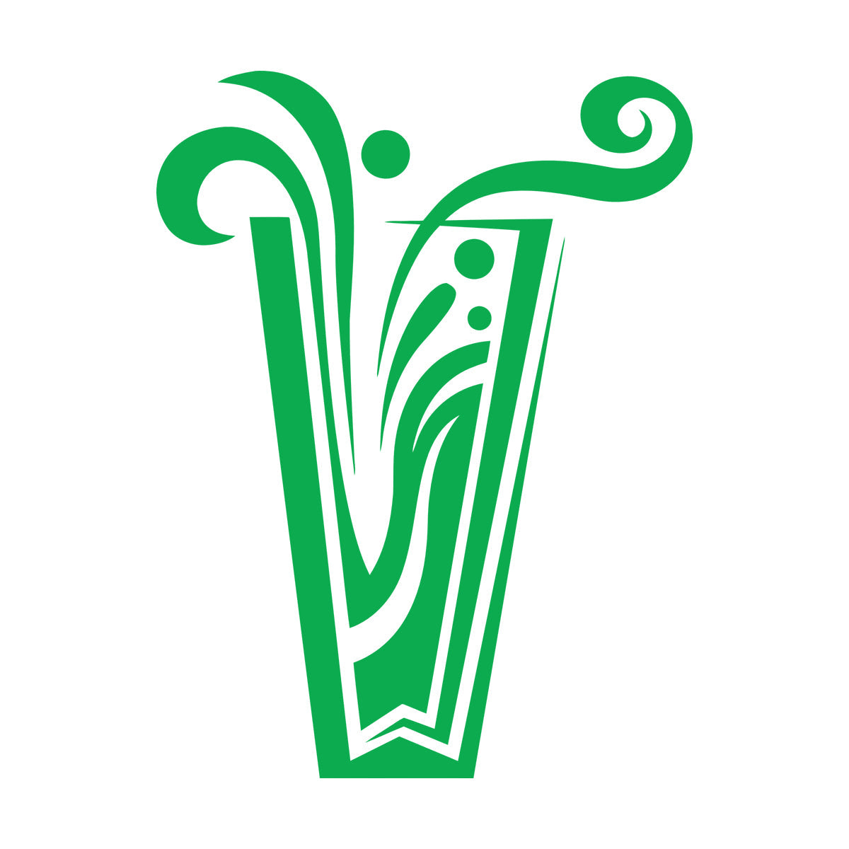 Wall Stickers Paster Paper Drinks Cocktail Glass Collection Cafe Restaurant Art Decoration