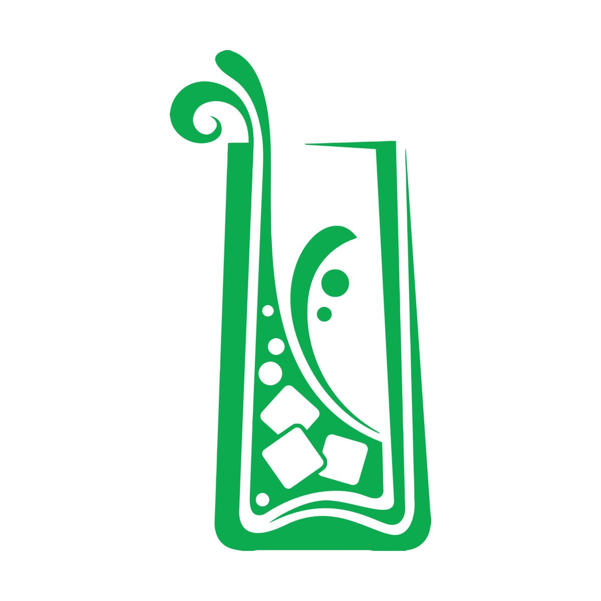 Wall Stickers Drinking Collection Cocktail Tumbler Window Decals