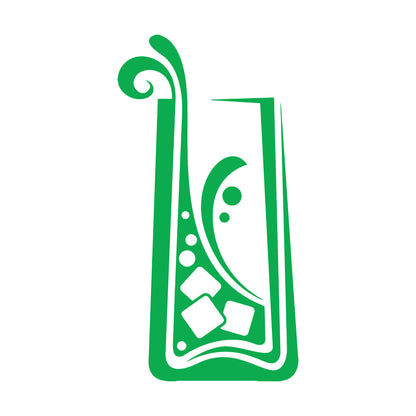 Wall Stickers Drinking Collection Cocktail Tumbler Window Decals