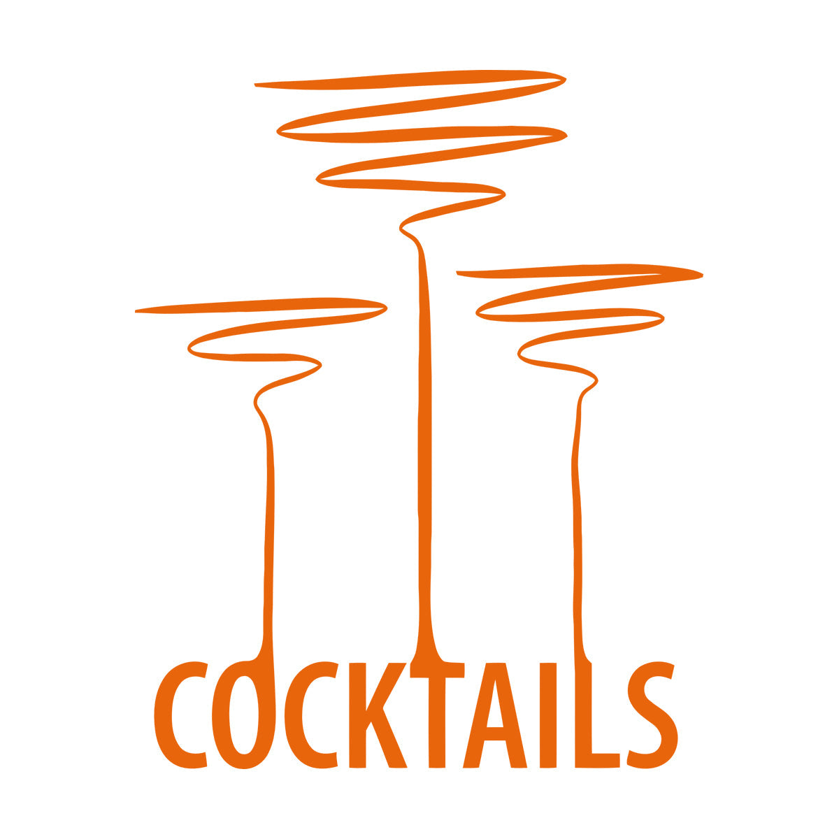 Lettering Stickers Cocktail Party Alcohol Drink Bar Night Club Do Not Damage The Wall Surface