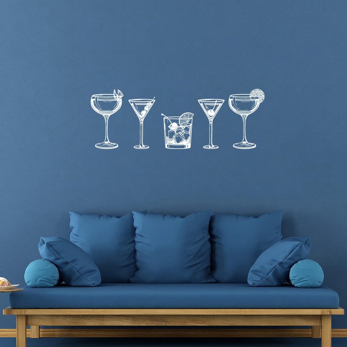 Fine Carving Decals Drinking Cocktail Glass Collection Cafe Personalized Customization