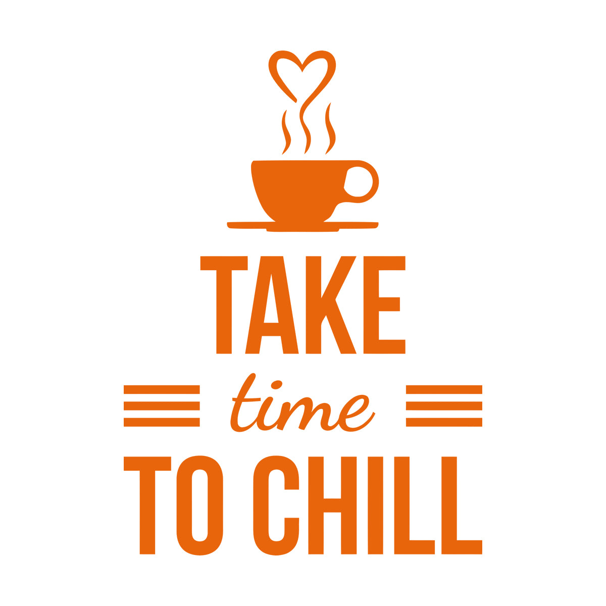 Lettering Decals Chill Quote Break Office Relax Quote Words Letters Coffee Shop Multiple Size Options