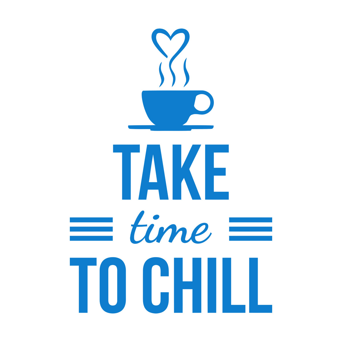 Lettering Decals Chill Quote Break Office Relax Quote Words Letters Coffee Shop Multiple Size Options